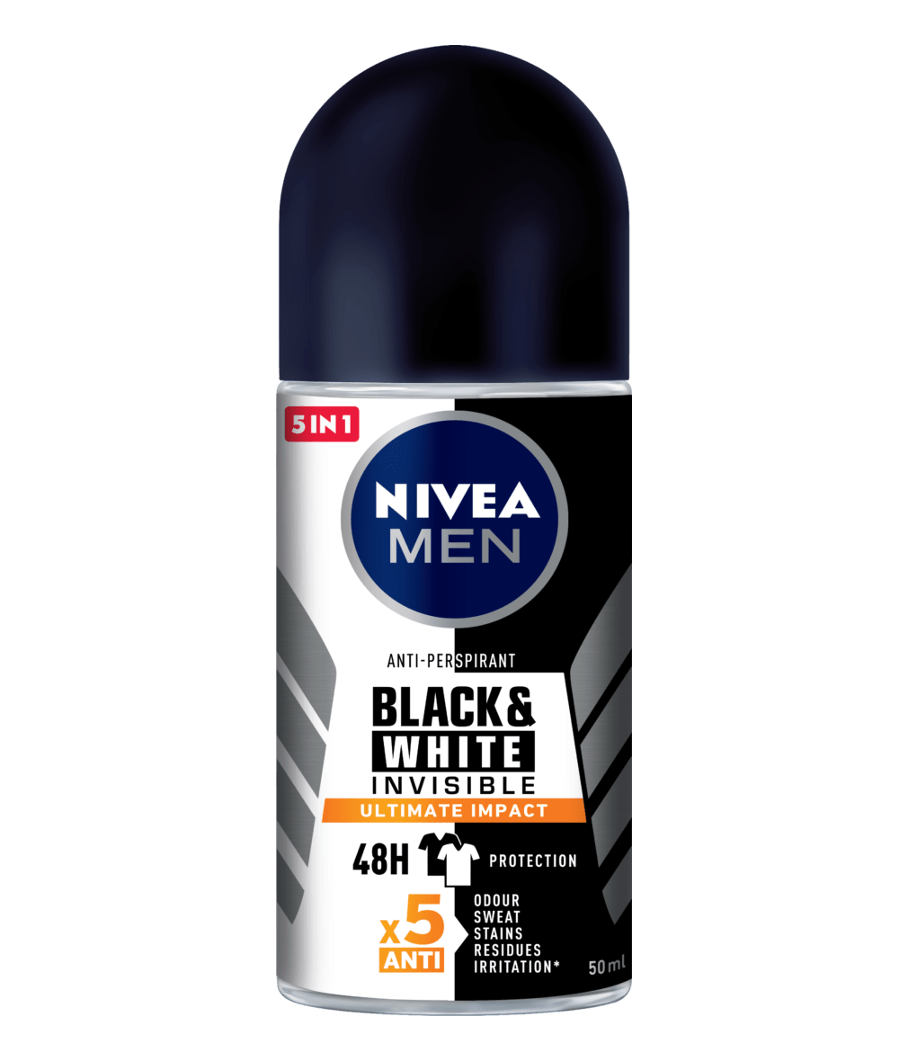 NIVEA ROLL-ON MEN BLACK&WHITE ULTIMATE IMPACT 50ML